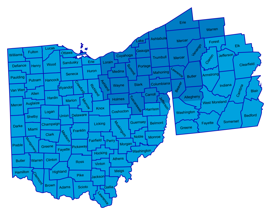 Areas we serve